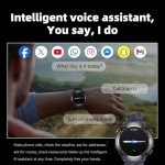 Men's Tactical Smart Watch with GPS & 107 Modes