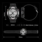 Men's Tactical Smart Watch with GPS & 107 Modes