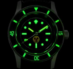 Fifty Five Fathoms Military Watch Mod Radiation Russian Dive Watch Vintage 200M