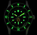 Fifty Five Fathoms Military Watch Mod Radiation Russian Dive Watch Vintage 200M