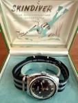 Vintage 1970’s French Bessa Dive Skin Diver Submariner Style Watch NATO Strap