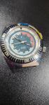 Vintage Adamo Geneve Diver Style Watch Old Rare Works! 