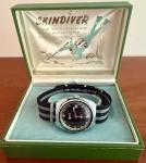 Vintage 1970’s French Bessa Dive Skin Diver Submariner Style Watch NATO Strap