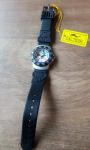 Vintage New Calteck 200m Women's Black Dive Watch Malibu Surf 