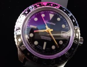 Lucerne Diver Men's Diving Watch Vintage Large Antique Dive