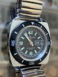 Customtime Mens Vintage Dive Watch, 5ATM, Good Mechanical And Cosmetic Condition