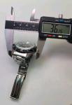 Rare Vintage Saxony Allsport Stainless Steel Diver Manual Wind Men's Watch Runs