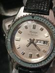 Vintage Lucerne 40mm Mechanical Dive Watch ,day Date, Runs Slow