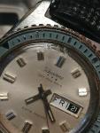 Vintage Lucerne 40mm Mechanical Dive Watch ,day Date, Runs Slow