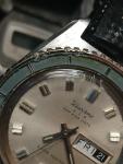 Vintage Lucerne 40mm Mechanical Dive Watch ,day Date, Runs Slow