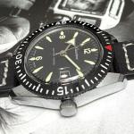 Lucerne 70s Vintage Geneva Sport 200M Diver Swiss Mechanical Watch 38mm NICE!