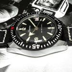 Lucerne 70s Vintage Geneva Sport 200M Diver Swiss Mechanical Watch 38mm NICE!