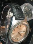 Vintage Lucerne 40mm Mechanical Dive Watch ,day Date, Runs Slow