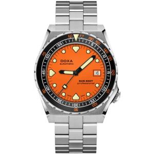 New DOXA Sub 600T Professional Automatic Orange Dial Men's Watch 861.10.351.10