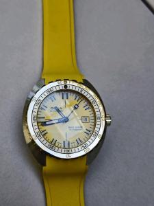 Doxa Sub 1500T Yellow 45mm Automatic Watch, Store Display never worn, mint