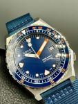 DOXA SUB 600T Caribbean Blue Swiss Automatic 600m Diver 40mm Doxa Rubber Strap
