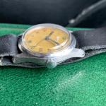 Vintage Doxa Military Style Wristwatch Stainless Steel Case 17J - Serviced