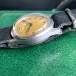 Vintage Doxa Military Style Wristwatch Stainless Steel Case 17J - Serviced