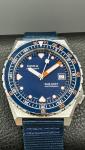DOXA SUB 600T Caribbean Blue Swiss Automatic 600m Diver 40mm Doxa Rubber Strap
