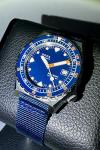 DOXA SUB 600T Caribbean Blue Swiss Automatic 600m Diver 40mm Doxa Rubber Strap