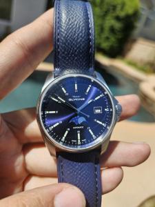 Glycine Combat Classic Moonphase Automatic Mens Watch