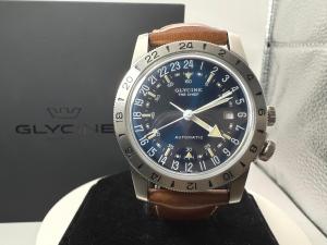 Glycine The Chief Airman GMT GL0306 Automatic- Full Kit 40mm Case