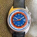 Glycine Airman SST “Sport” Super Compressor Blue Dial Automatic Wristwatch