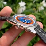 Glycine Airman SST “Sport” Super Compressor Blue Dial Automatic Wristwatch