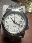 Glycine Men's Airman 40mm Auto Watch GL0376 24hr Dial Date GMT On Bracelet #8753