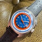 Glycine Airman SST “Sport” Super Compressor Blue Dial Automatic Wristwatch