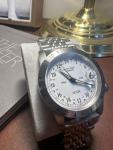 Glycine Men's Airman 40mm Auto Watch GL0376 24hr Dial Date GMT On Bracelet #8753