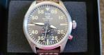 Glycine Airpilot Swiss Men's Pilot Watch 1WC Style Brown metal Dial GL0367 44mm