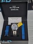 GLYCINE x Invicta  5 Five Elements WATER / Blue Swiss Z60 Chronograph mens watch