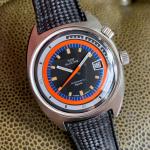 Glycine Airman SST “Sport” Super Compressor Black Dial Automatic Wristwatch