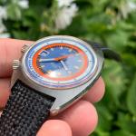 Glycine Airman SST “Sport” Super Compressor Blue Dial Automatic Wristwatch