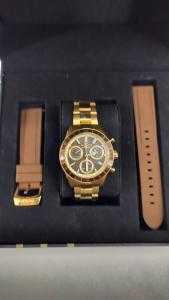 GLYCINE x INVICTA Men's Watch Quartz  5 Elements Gold