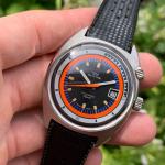 Glycine Airman SST “Sport” Super Compressor Black Dial Automatic Wristwatch