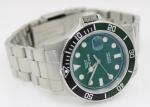 Glycine Combat Sub Green 42mm Date Dial Watch W/ Box & Cards GL1014