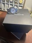 Glycine Men's Airman 40mm Auto Watch GL0376 24hr Dial Date GMT On Bracelet #8753
