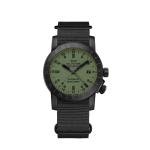 Glycine GL0493 Airman Contemporary GMT Mens Swiss Made Automatic Watch & Hat NEW