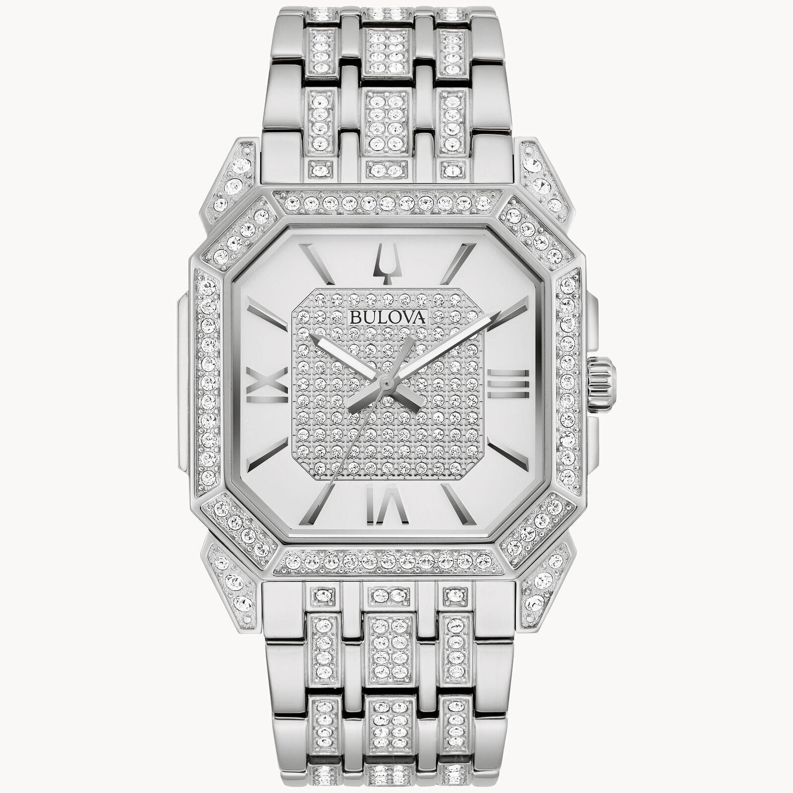 Bulova Octava Men's Quartz Crystal Accent Watch