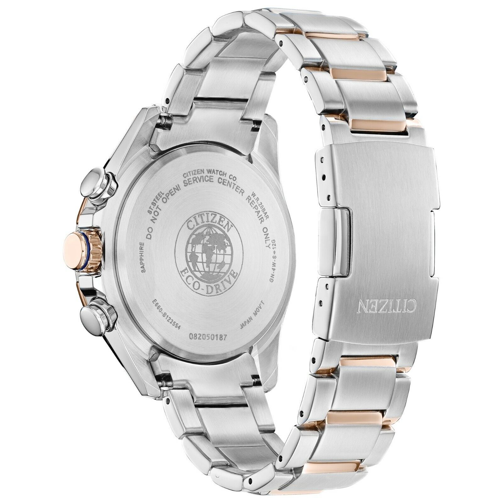 43mm Citizen Eco-Drive PCAT Men's Radio Controlled Chronograph
