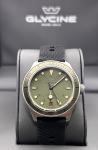 Glycine Combat Sub Men’s Green Dial Automatic 36mm Watch Gl0394 With Box/Papers