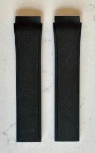 DOXA Factory Black Rubber Strap for Sub 200T watch - strap only, Brand New!