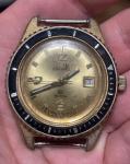 Cronel 400 Super Swiss Made Vintage Dive Watch Running Missing Band