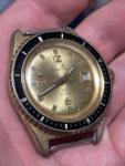 Cronel 400 Super Swiss Made Vintage Dive Watch Running Missing Band