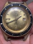 Cronel 400 Super Swiss Made Vintage Dive Watch Running Missing Band