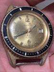 Cronel 400 Super Swiss Made Vintage Dive Watch Running Missing Band