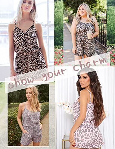Ekouaer Lingerie Set: Cute Pajamas, Cami, Shorts