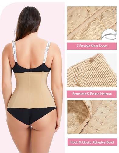 LODAY Waist Trainer Corset Body Shaper for Women